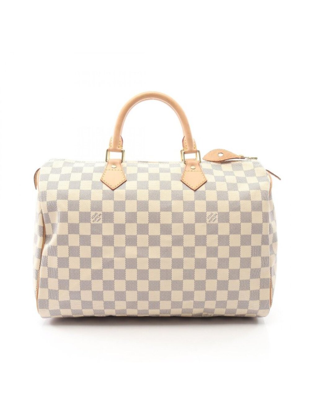 Louis Vuitton Handbag Speedy 35 Canvas Leather